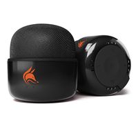 Mini Bluetooth Speaker with FM Radio - an Elegant Small Speaker with a Big 5W Sound. Wireless Speaker for iPhone, iPad, Smartphone. Pocket Size Portable (Black)