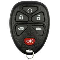 KeylessOption Keyless Entry Remote Control Car Key Fob Replacement for 15114376