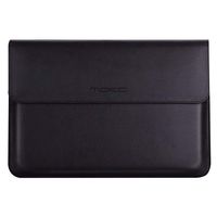 MoKo 13.3" PU Laptop Sleeve Case Cover for Surface Pro X 13", New MacBook Pro (2018 & 2017 & 2016 & 2015) 13.3"/Apple MacBook Air 13.3"/Dell XPS13 13.3"/Samsung Notebook 9 13.3" 2018, Black