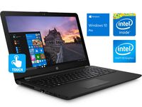 HP 15.6" HD Touchscreen Notebook, Intel Quad-Core Pentium Silver N5000 Upto 2.7GHz, 4GB DDR4, 256GB SSD, HDMI, Card Reader, USB, Intel UHD Graphics 605, Wi-Fi, BT, Windows 10 Pro (4GB RAM + 256GB SSD)