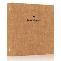 Ablus 100 Pockets Mini Photo Album - Fits for Fujifilm Instax Mini 9 Mini 8 Mini 90 Mini 25, Polaroid Snap PIC-300, Kodak Mini 3-Inch Film (100 Pockets, Khaki-1)