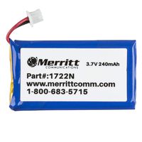 Merritt Compatible Plantronics Battery Replacement For C052, CS50, CS55, CS351n and CS361n Wireless Headsets