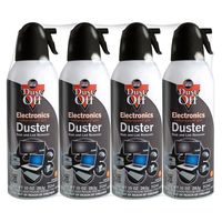 Falcon Dust-Off Compressed Gas Disposable Cleaning Duster 10 oz. 4 Can