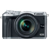Canon M6 EOS 24.2MP Mirrorless Digital Camera with EF-M 18-150mm is STM Lens (Silver) - (Renewed)