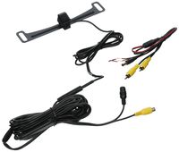 Brandmotion 9002-7601 Dual Mount Universal Aftermarket CMOS Camera with Optional Parking Gridlines