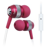 Cygnett CY0570HEATO Atomic II Earbuds for iPod, iPad and MP3 Players Pink