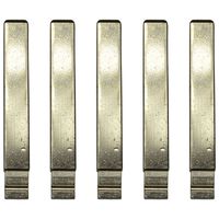 qualitykeylessplus Lot of 5 Uncut Flip Key Replacements for GM Switchblade Remote Blank Blade with Free KEYTAG