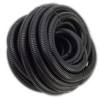 Xscorpion 50 FT 5/8" 16mm Black Split Loom Conduit Polyethylene Tubing
