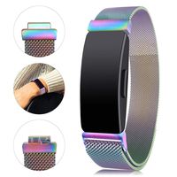 Find-MyWay Compatible with Fitbit Inspire HR Bands/Inspire Band, Inspire Accessories Wristband for Women Men Small Large Bracelet Strap Compatible with Fitbit Inspire Fitness Tracker
