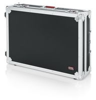 Gator Cases Rolling ATA Style Mixer Road Case with Fully Adjustable Interior and Stackable Ball Corners; 20" x 30" x 6.5" (G-TOUR 20X30)