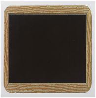 3dRose Wood Framed Vintage Chalkboard - Greeting Cards, 6 x 6 inches, set of 12 (gc_109307_2)