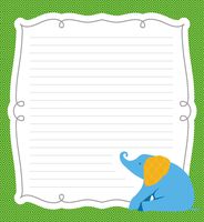 Carson Dellosa Parade of Elephants Notepad (151082)