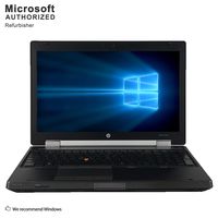 2018 HP EliteBook 8560w Mobile Workstation Notebook 15.6 inch HD 1600x900,Intel Core i7 2720QM 2.2GHz up to 3.3G,8G DDR3,500G,USB 3.0,DP Port,VGA,W10P64(Certified Refurbished)-Support-English/Spanish