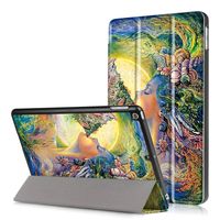 For New Premium Quality iPad 9.7" 2017 / Air / Air 2 Case Multiple Angles Rotating Stand Cover (#02)