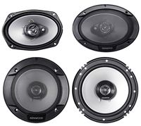 (2) Kenwood KFC-6966S 6x9 800 Watt+(2) 6.5" 600 Watt Car Audio Coaxial Speakers