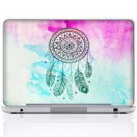 Meffort Inc 15 15.6 Inch Laptop Notebook Skin Sticker Cover Art Decal (Included 2 Wrist pad) - Dream Catcher