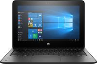 HP ProBook x360 11.6" G1 EE Notebook, LED HD Touchscreen, Intel Celeron N3350 Dual-Core 1.1GHz, 4GB DDR3, 64GB SSD eMMC, 802.11ac, Bluetooth 4.2, Win10Pro - 64Bit