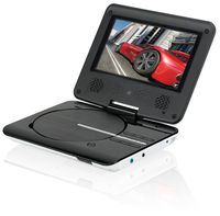 GPX PD701W-1055 7-Inch Portable DVD Player (White)