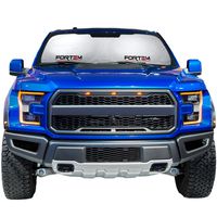 FORTEM Car Windshield Sunshade, Keeps Out UV Rays, Protects Vehicle Interior (Extra Large)