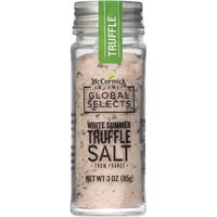McCormick Gourmet Global Selects White Summer Truffle Salt from France, Naturally Flavored, 3 Ounce