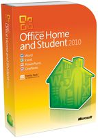 Microsoft Office Home and Student 2010 Family Pack, 3PC (Disc Version)