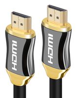 KIN&P Ultra High Speed hdmi Cable 25ft 4k HDMI Cables Support Ethernet,3D,4K and Audio Return (ARC) CL3 Function and with 24k Golden Plated Connector - Full Hd [Latest Version]