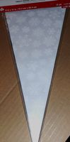 Celebrate It! Treat Bags Cone Shaped - 12 bags - Clear with Snowflakes