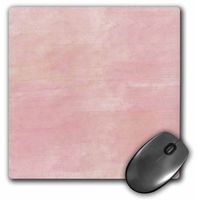 3dRose Chic Pale Pink Watercolor Mouse Pad, 8" x 8" (mp_217556_1)