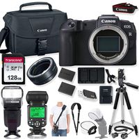Canon EOS RP Mirrorless Digital Camera (Body Only) with EF-EOS R Mount Adapter & Prime TTL Accessory Bundle