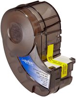 Brady XSL-119-461 Labxpert 1.5" Width x 3.75" Height, B-461 Self-Laminating Polyester, Matte Finish Black on White/Translucent Label (100 per Cartridge)