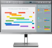 HP EliteDisplay E243i 24-Inch Screen LED-Lit Monitor (1FH49A8#ABA) Black and Silver