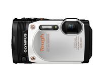 Olympus TG-860 Tough Waterproof Digital Camera with 3-Inch LCD (White) - International Version
