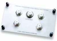 Legrand - On-Q VM1000 1X4 Enhanced Passive Video Splitter/Combiner