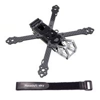Readytosky KT230 230mm FPV Racing Drone Frame Carbon Fiber 5 inch Quadcopter Frame + Lipo Battery Strap