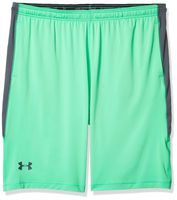Under Armour Men's Raid 10-inch Workout Gym Shorts, Vapor Green (302)/Pitch Gray, X-Large Tall