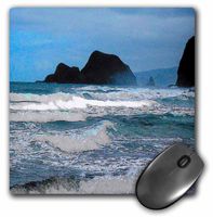 3dRose LLC 8 x 8 x 0.25 Inches Ocean Off Hawaii Painting Style Mouse Pad (mp_6076_1)