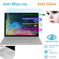 Anti Blue Light Anti Glare Screen Protector Fit  Microsoft Surface Book 2 15" Touch-Screen Laptop with Gift Keyboard Cover, Eyes Protection Filter Reduces Eye Strain Help You Sleep Better