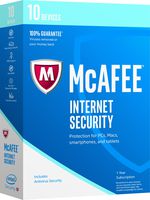 McAfee  2017 Internet Security - 10 Devices