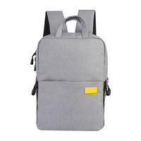 YuHan Upgraded Oxford Multi-function Waterproof Anti-shock SLR/DSLR Camera Backpack Smart Photography Bag Travel Rucksack for Nikon Canon Sony Pentax Sony Camera with Rain Cover Grey