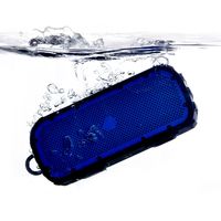 TimoLabs TM-BT003S-2016C-BL, Corbett I S (2nd Gen), Rugged and Water-Proof Wireless Bluetooth Speaker - Blue
