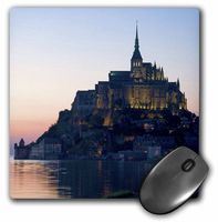 3dRose LLC 8 x 8 x 0.25 Mont Saint Michel Basse-Normandie France David R. Frazier Mouse Pad (mp_81505_1)