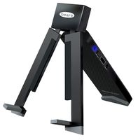 Eric Beare Trio Folding Portable Tablet Stand with Built in Speaker: USB or Battery Powered