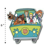 (TK-206) Scooby Doo and Friends - Waterproof Vinyl Sticker for Laptops Tablets Cars Motocycles Bicycle Skateboard Luggage Or Any Flat Surface (6")