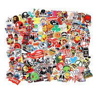 Cool Random Stickers 55-700pcs FNGEEN Laptop Stickers Bomb Waterproof Vinyl Sticker Luggage Decal for Laptop Stickers (55 PCS)