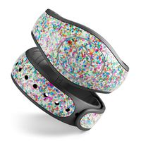 Design Skinz Colorful Small Sprinkles Premium Vinyl Decal Wrap Cover for The Disney MagicBand 2 (Fits Magic Band 2.0 for Disney Parks)