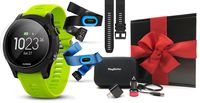 Garmin Forerunner 935 (Tri-Bundle) Gift Box | Includes HRM Tri & Swim Chest Straps, Extra Watch Band, HD Screen Protector Film, PlayBetter USB Car/Wall Adapters, Protective Case | GPS Running Watch