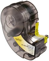 Brady XC-500-595-GN-WT IDXPERT & LABXPERT Labels  B-595 Indoor/Outdoor Vinyl Film White on Green, Printable Area: 19.000" W x 0.500" H  1 roll (30ft.)/Cartridge