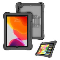 Brenthaven Edge 360 Carry Case Designed for The New Apple iPad 10.2 (7th Gen) for Commercial, Business and Office Use -Gray, Durable, Rugged Protection from Impact and Compression