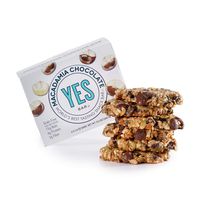 Yes bar - Macadamia Chocolate - (6Count) Plant Based Protein, Decadent Snack bar - Vegan, Paleo, Gluten Free, Low Sugar, Healthy Snack, Breakfast, On-The-Go, for Kids & Family