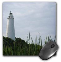 Oracoke Lighthouse The Outer Banks - Mouse Pad, 8 by 8 inches (mp_57624_1)